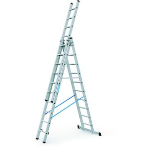 Многоцелевые трехсекционные лестницы с жесткой стяжкой ZARGES Skymaster X
