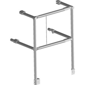 Опциональный модуль — перила площадки с двойным шлагбаумом