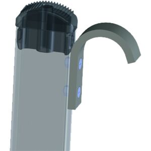 Крюки для лестниц со ступенями, узкими и широкими перекладинами 