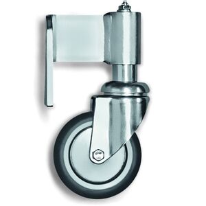 Подпружиненный поворотный ролик 