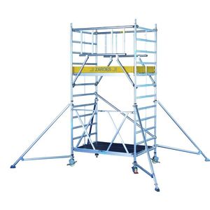 Складная алюминиевая вышка ZARGES CompactMaster S-PLUS 2T