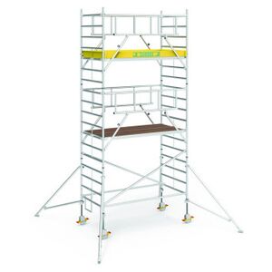Алюминиевая вышка ZARGES MultiTower S-PLUS 2T, размер площадки 1,2 х 1,8 м