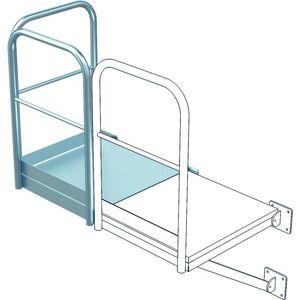 Базовая площадка для настенных лестниц 