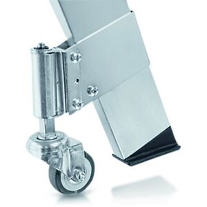 Тормозные ролики для складной запасной лестницы