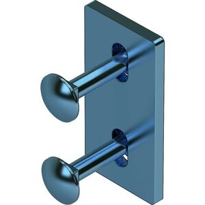 Крепление рельса к ступени 