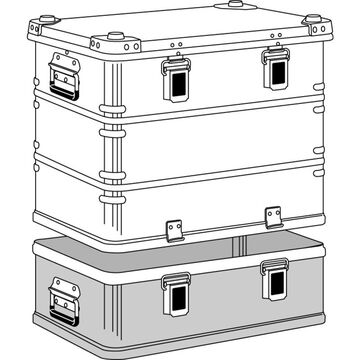 Транспортировочный ящик K 470 Plus - бак с крышкой
