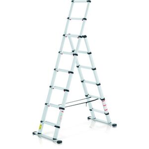 Телескопическая комбинированная лестница ZARGES 