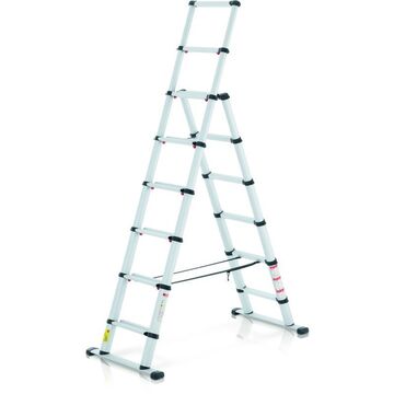 Телескопическая комбинированная лестница