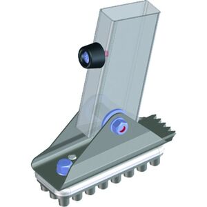Поворотная ножка с резиновой накладкой 125 x 50 мм
