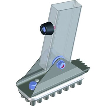Поворотная ножка с резиновой накладкой 125 x 50 мм